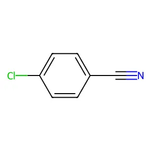 4-氯苯甲腈 structure