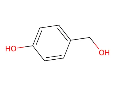 对羟基苯甲醇 structure