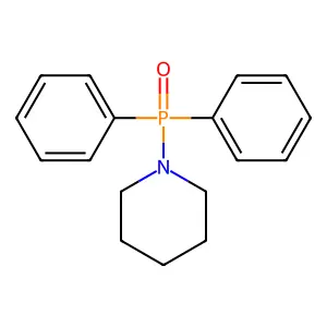 1-(Diphenylphosphoryl)piperidine structure