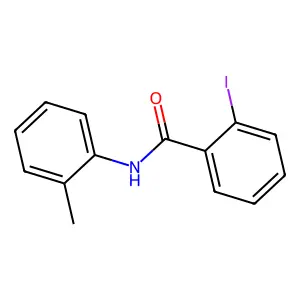 2-Iodo-N-(2-methylphenyl)benzamide structure