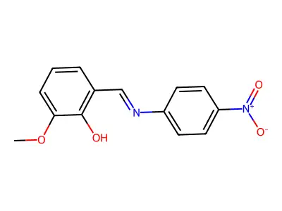 6-Methoxy-alpha-(4-nitrophenylimino)-O-cresol structure