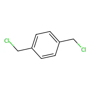 alpha,alpha'-Dichloro-p-xylene structure