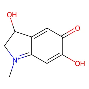 2H-Indolium, 3,5-dihydro-3,6-dihydroxy-1-methyl-5-oxo- structure