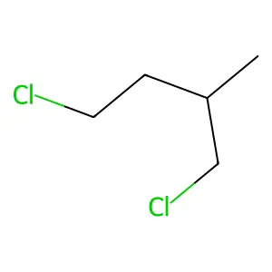 1,4-Dichloro-2-methylbutane structure
