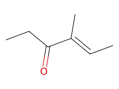 4-Methylhex-4-en-3-one structure