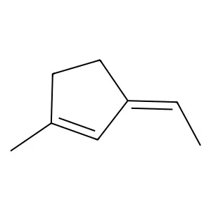 3-Ethylidene-1-methyl-1-cyclopentene structure