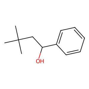 Benzenemethanol, alpha-(2,2-dimethylpropyl)- structure