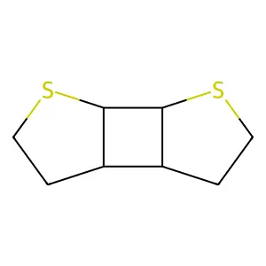 Cyclobuta[1,2-b:4,3-b']dithiophene, octahydro- structure