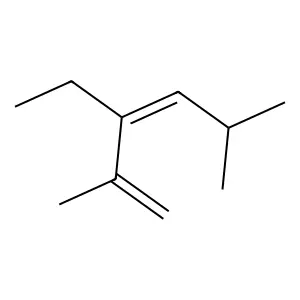1,3-Hexadiene, 3-ethyl-2,5-dimethyl- structure