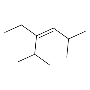 3-Ethyl-2,5-dimethylhex-3-ene structure