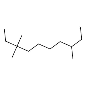 3,3,8-Trimethyldecane structure