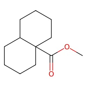 Methyl octahydro-4a(2H)-naphthalenecarboxylate structure