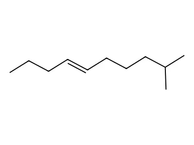 4-Decene, 9-methyl-, (E)- structure