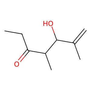5-Hydroxy-4,6-dimethyl-6-hepten-3-one structure