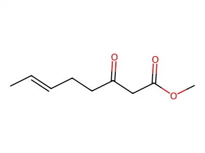 6-Octenoic acid,3-oxo-, methyl ester structure