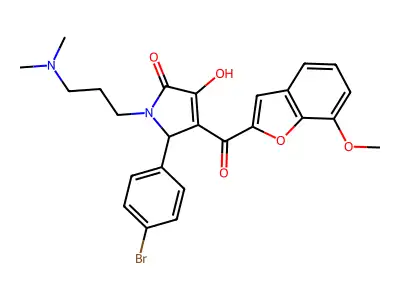C25H25BrN2O5 structure