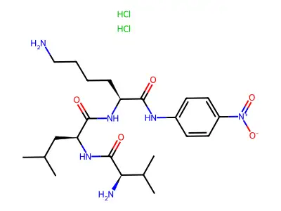 Leucine p-nitroanilide structure