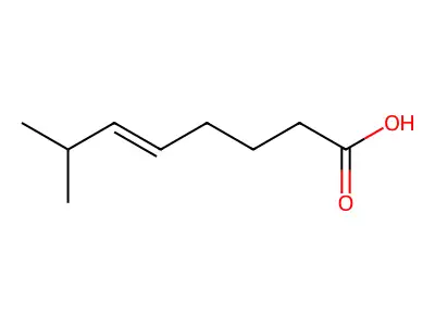 7-甲基辛-5-烯酸 structure