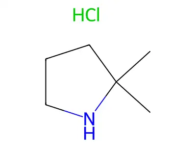 2,2-Dimethylpyrrolidine structure