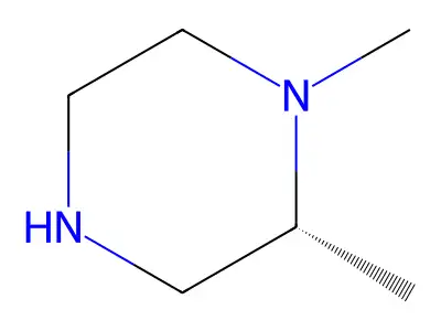 Dimethylpiperazine structure