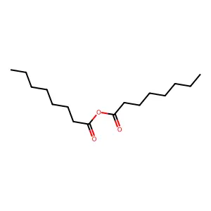 辛酸酐 structure