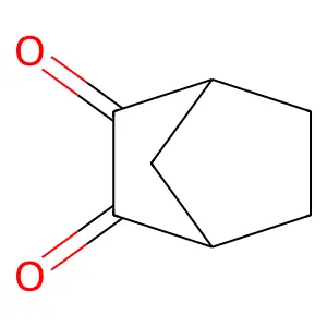 Bicyclo(2.2.1)heptane-2,3-dione structure