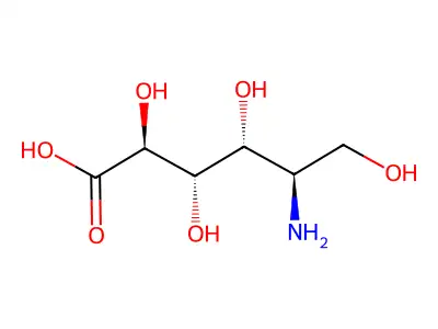 (3S,4S,5R,6R)-3,4,5-Trihydroxy-6-(hydroxymethyl)piperidin-2-one structure