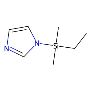1-(ethyldimethylsilyl)-1H-imidazole structure