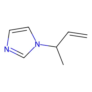 1-But-3-en-2-ylimidazole structure