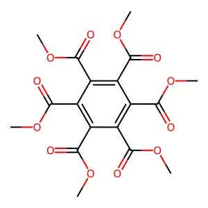 Hexamethyl Benzenehexacarboxylate structure