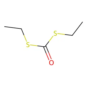 S,S-diethyl carbamodithioate structure