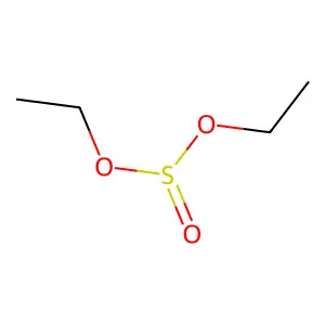 亞硫酸二乙酯 structure