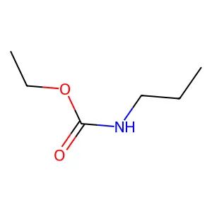 Carbamic acid, N-propyl-, ethyl ester structure