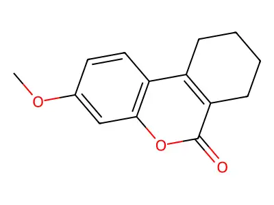 3-Methoxy-7,8,9,10-tetrahydrobenzo[c]chromen-6-one structure