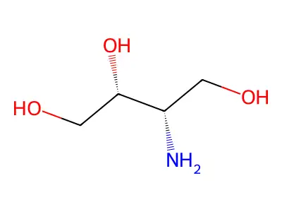 2-Amino-1,3,4-butanetriol structure