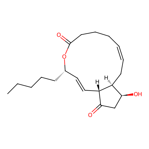 Prostaglandin D2 1,15-lactone structure
