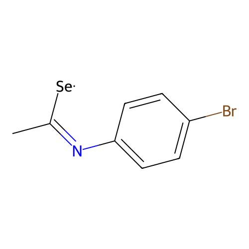 N-(4-Bromophenyl)ethaneselenoamide structure
