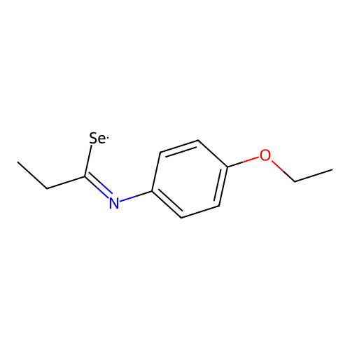 N-(4-Ethoxyphenyl)propaneselenoamide structure