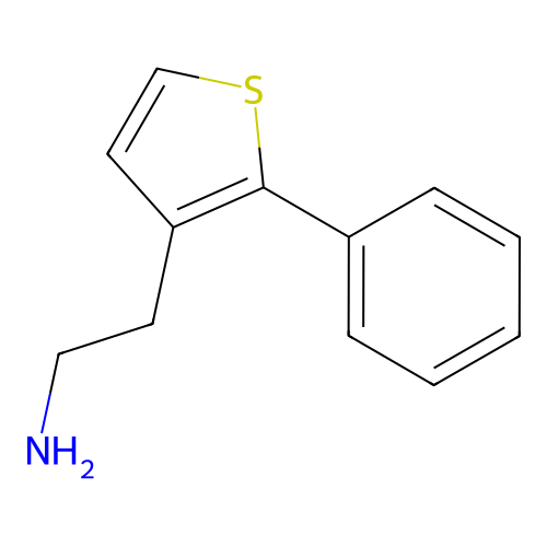 2-(2-Phenyl-3-thienyl)ethanamine structure