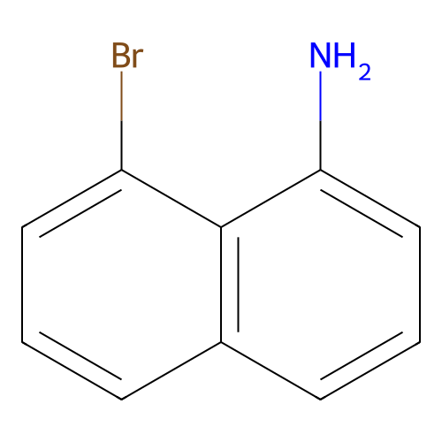 8-Bromonaphthalen-1-amine structure
