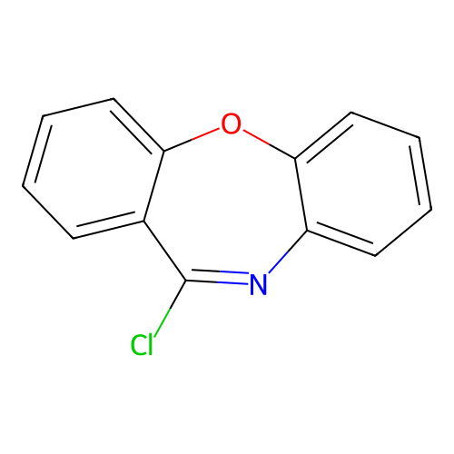 11-Chlorodibenzo[b,f][1,4]oxazepine structure