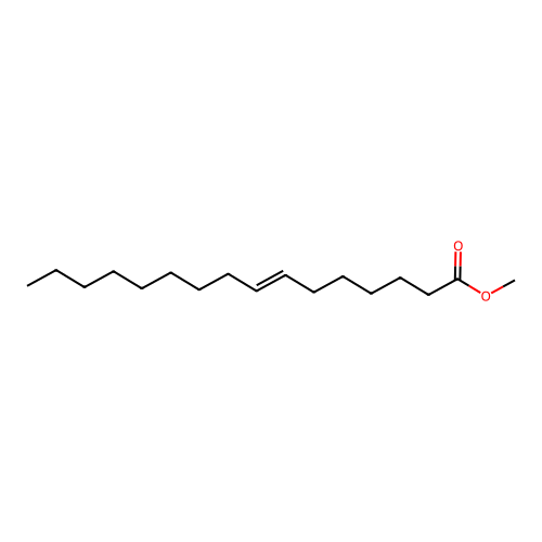 Methyl hexadec-7-enoate structure