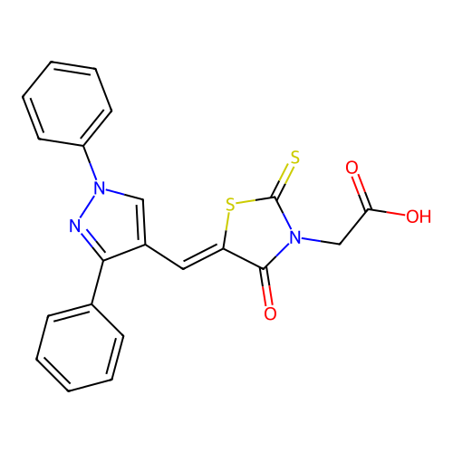 rhodanine derivative, 30 structure