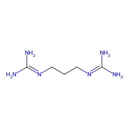 N,N'''-Propane-1,3-diylbis(guanidine) structure