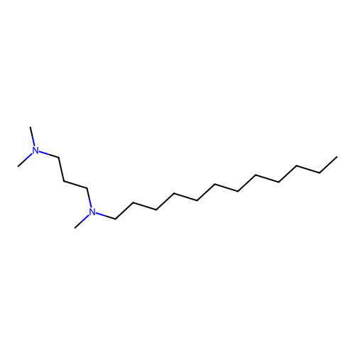 1,3-Propanediamine, N-dodecyl-N,N',N'-trimethyl- structure