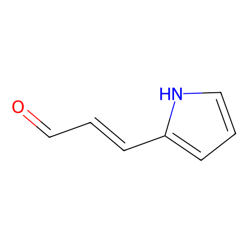 2-(2-Formylethenyl)pyrrole structure