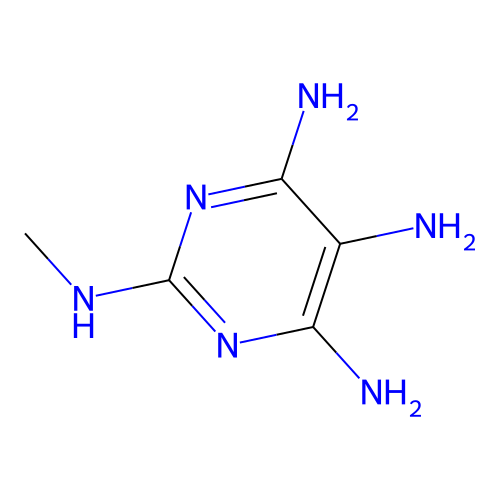 N2-Methylpyrimidine-2,4,5,6-tetraamine structure