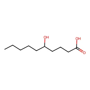 5-羟基癸酸 structure
