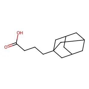 4-(1-adamantyl)butanoic Acid structure