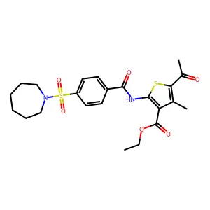 1-[(3,4-dimethoxyphenyl)methyl]-1-[2-(5-fluoro-2-methyl-1H-indol-3-yl)ethyl]-3-(2-methoxyethyl)thiourea structure